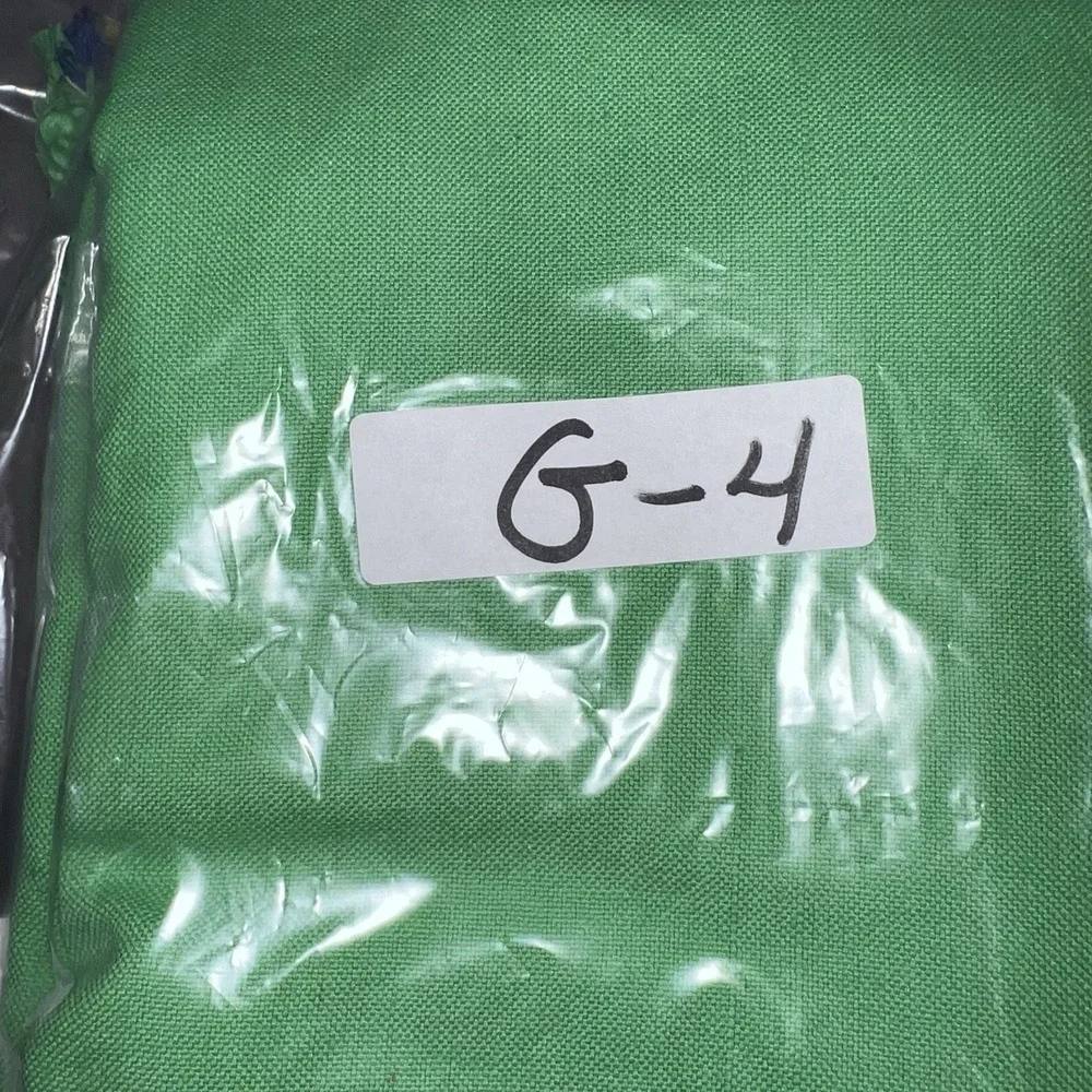 Karma Living Multicolor‎ Green Festive Tablecloth 60 X 70 100% Cotton Tassels